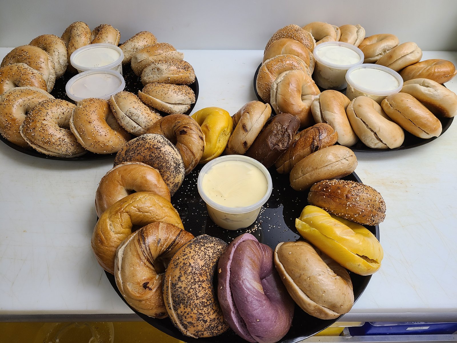 Classic Bagel & Schmear Trio Platter