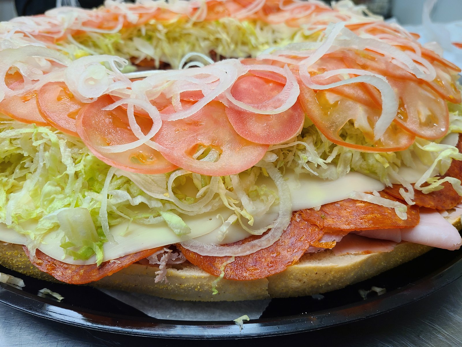 Italian Party Bagel Ring