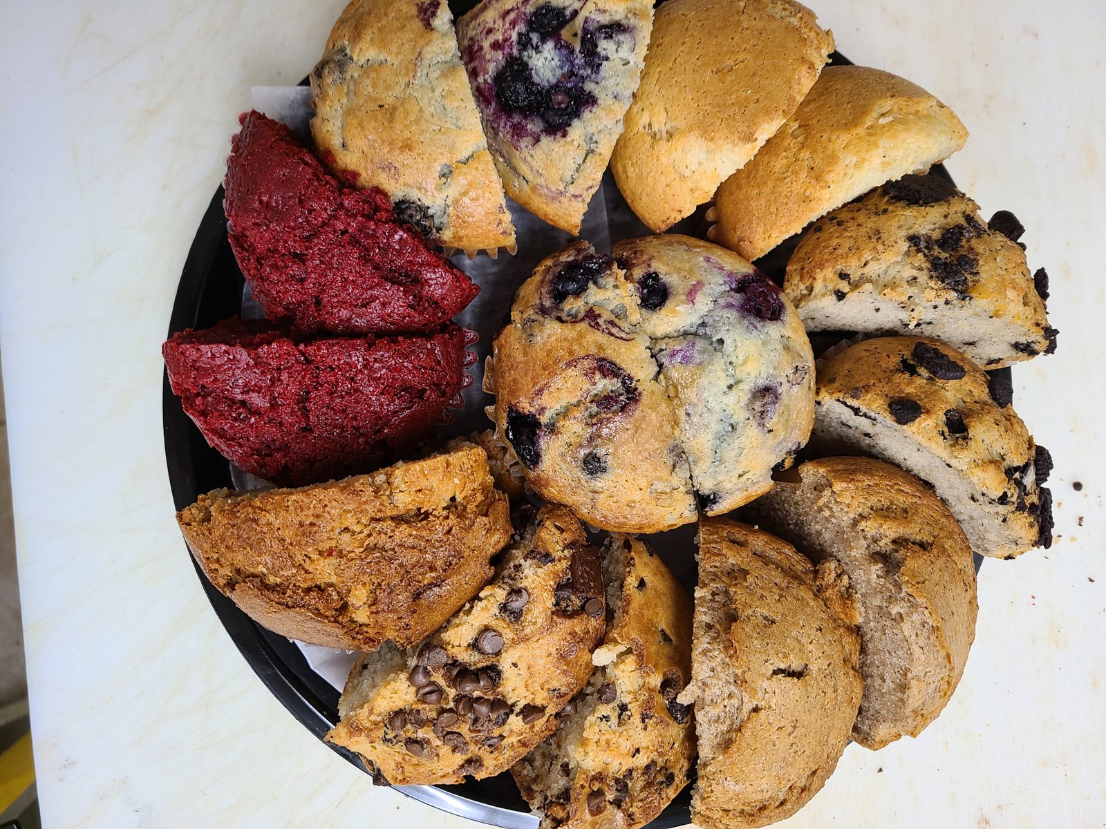 Jumbo Muffin Breakfast Platter