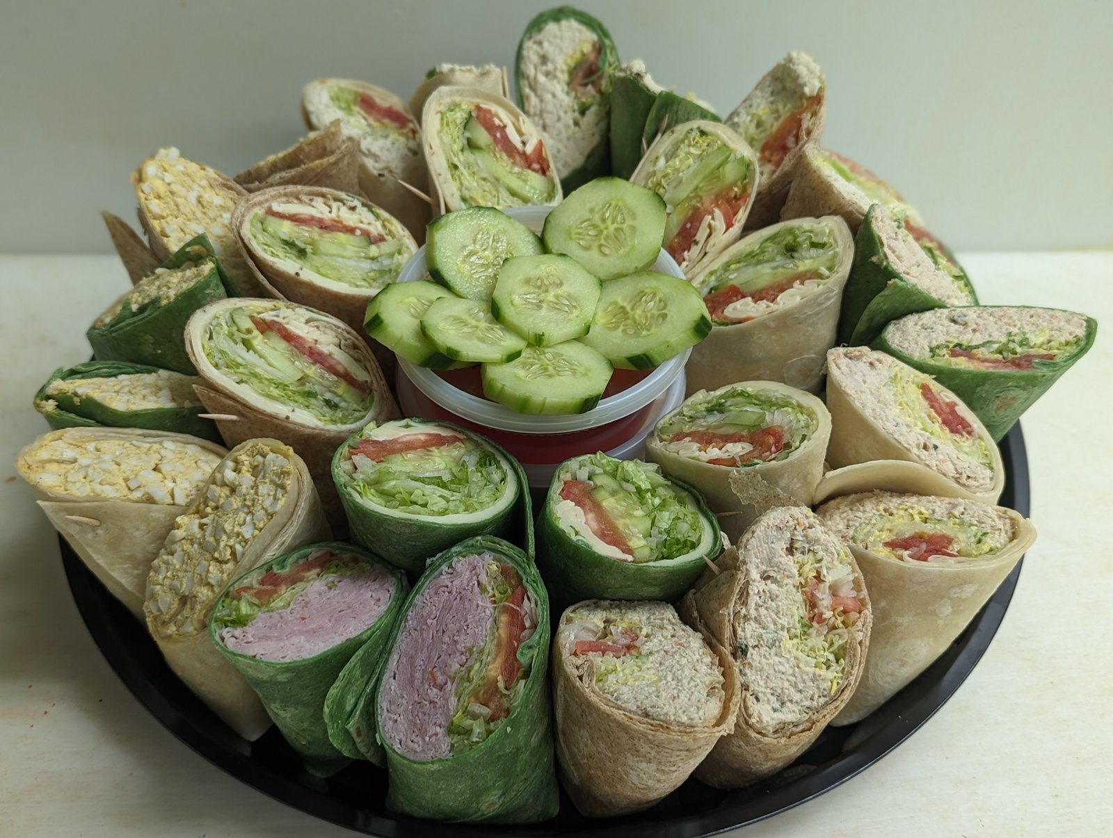 Assorted Wrap & Salad Platter